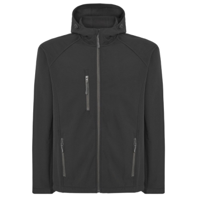 Bluza softshell męska z kapturem